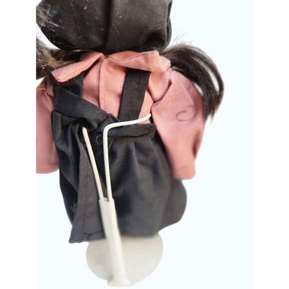 Amish-Inspired Porcelain Doll Couple With Baby Handcrafted Traditional Attire Wo - Picture 7 of 9